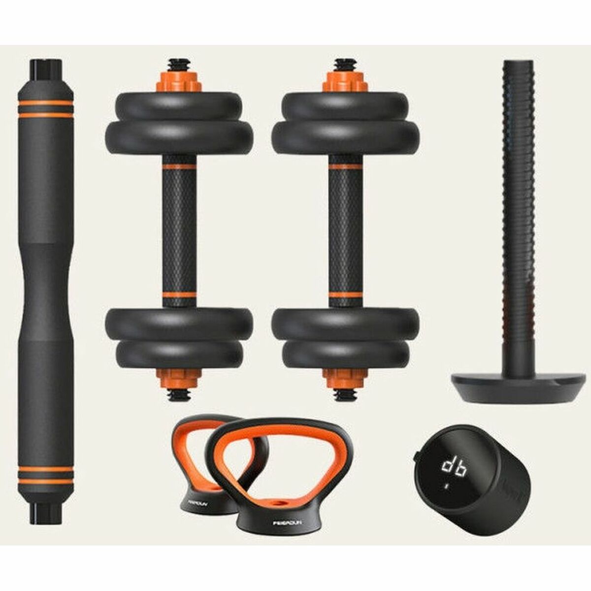 Kit de Musculation Haltères Xiaomi ORMANC10P 10 Kg