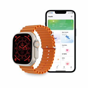 Montre intelligente KSIX Urban Plus 2,05" 270 mAh Bluetooth 5.0 Orange