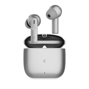 Wireless Headphones KSIX Meteor Silver