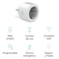 Smart Plug KSIX Smart Energy Mini WIFI 250V White