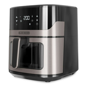 No-Oil Fryer Black & Decker BXAF6500E Black 1600 W