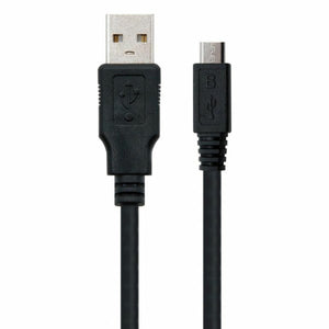 Câble USB 2.0 A vers Micro USB B NANOCABLE 10.01.0501 (1,8 m) Noir