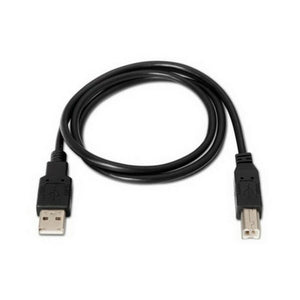 Câble USB 2.0 A vers USB B NANOCABLE 10.01.0105-BK Noir (4,5 m)