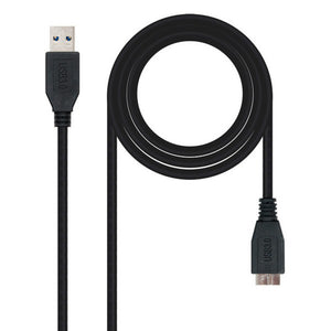 Câble USB 3.0 A vers Micro USB B NANOCABLE 10.01.110-BK