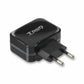 Chargeur mural TooQ AATCAT0149 USB x 2 17W Noir