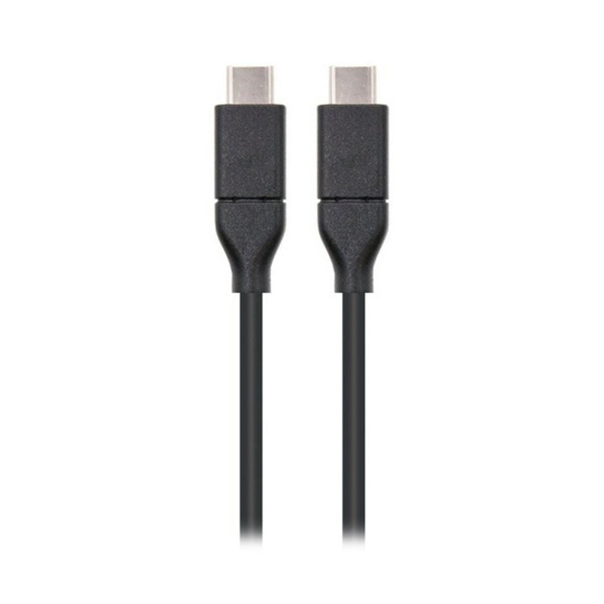 Câble USB-C 3.1 NANOCABLE 10.01.4101 Noir (1 m)