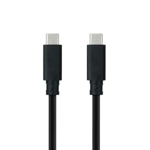 Kabel USB C NANOCABLE 10.01.4101-L150 1,5 m Schwarz