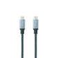 Cable USB C NANOCABLE 10.01.4100-COMB 50 cm Green