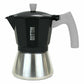 Italienische Kaffeemaschine Quttin 9 Tassen Aluminium Stahl 450 ml (6 Stück)