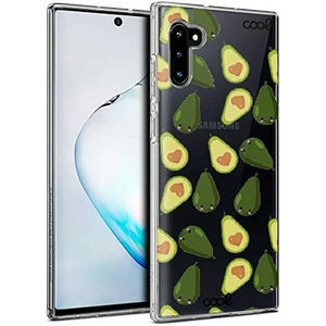 Protection pour téléphone portable Cool Clear Avocados Samsung Galaxy Note 10 Multicouleur