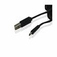 USB-Kabel approx! APTAPC0559 APPC38 Micro USB 26 g Schwarz