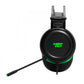 Gaming Headset mit Mikrofon KEEP OUT HX10 Schwarz grün Schwarz/Grün
