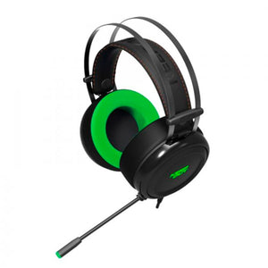 Casques avec Micro Gaming KEEP OUT HX10 Noir Vert Noir/Vert