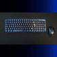 Keyboard and Wireless Mouse ELBE PTR-101 Black