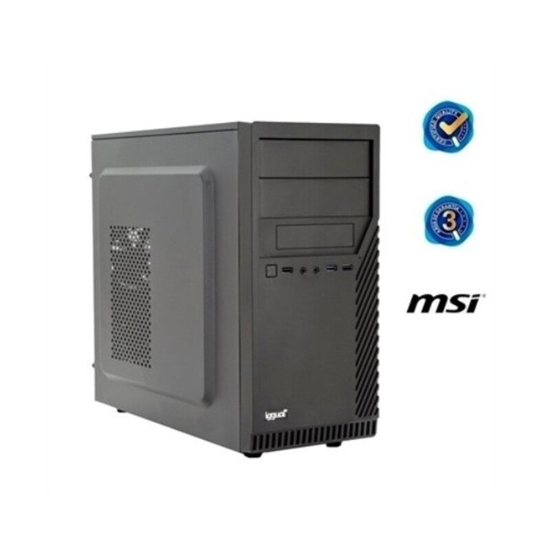 PC de bureau iggual PSIPCH511 i5-10400 16 GB RAM 480 GB SSD Noir Chipset intégrée 16 GB RAM 480 GB SSD