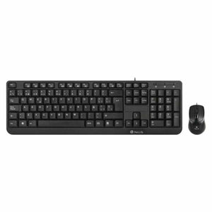 Clavier et Souris Optique NGS Cocoa Kit COCOAKIT QWERTY