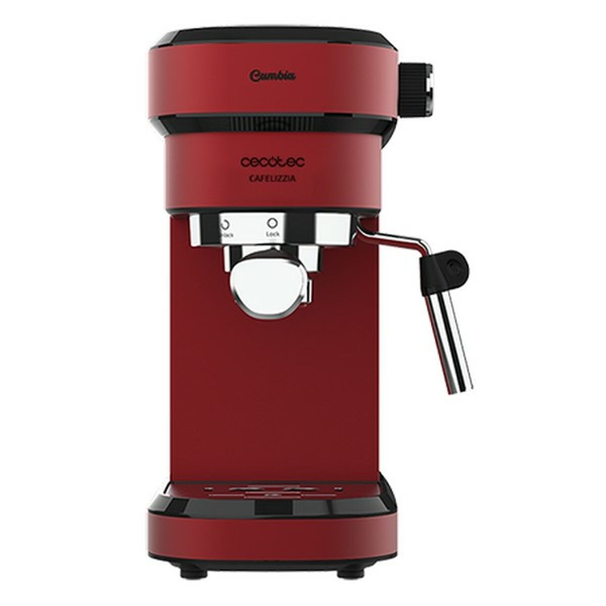 Manuelle Express-Kaffeemaschine Cecotec Cafelizzia 790 Shiny 1,2 L 20 bar 1350W Rot 1,2 L