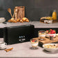 Toaster Cecotec Toast&Taste 10000 Extra 980 W Schwarz