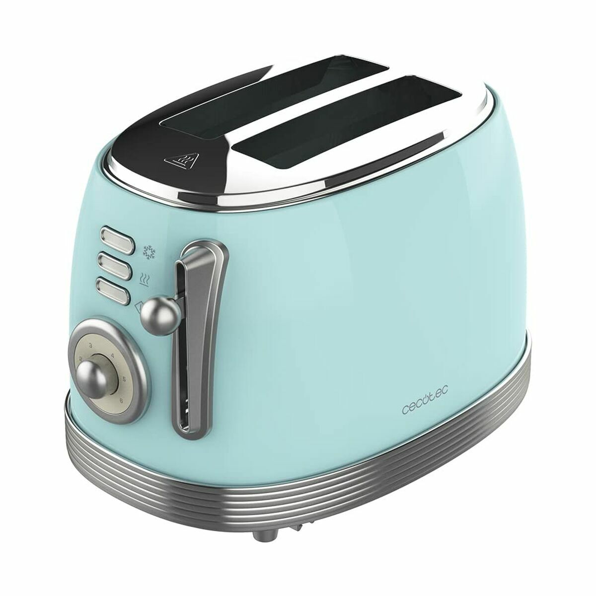 Toaster Cecotec Vintage 800 Light Blue 850 W