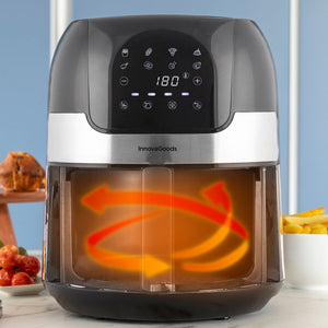 Fritteuse ohne Öl InnovaGoods Fryinn 3500 Schwarz Edelstahl 1400 W 3,5 L