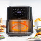 Oil-free Fryer with Weighing Scale InnovaGoods Fryinn Balance 5000 Black Stainless steel 1500 W 5 L