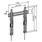 TV Mount TM Electron 32"-47" 30 Kg