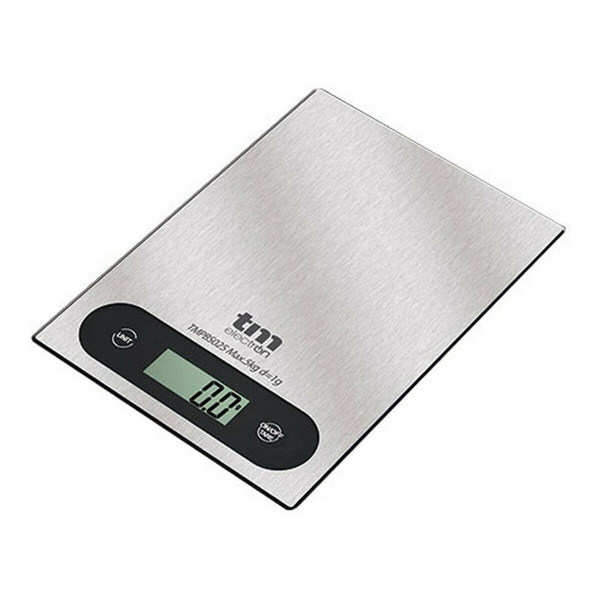 kitchen scale TM Electron Grey 5 kg