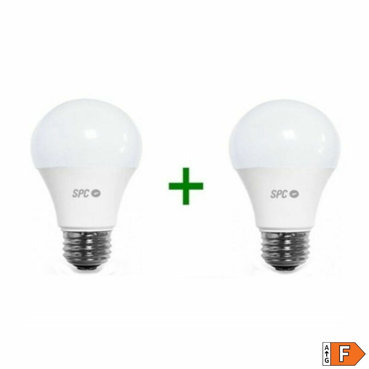 Smart Glühbirne SPC Aura 1050 Wifi 10 W E27 75 W 2700K - 6500K (2 uds)