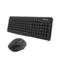 Tastatur mit Maus CoolBox COO-KTR-02W Schwarz Spanisch Qwerty Spanisch