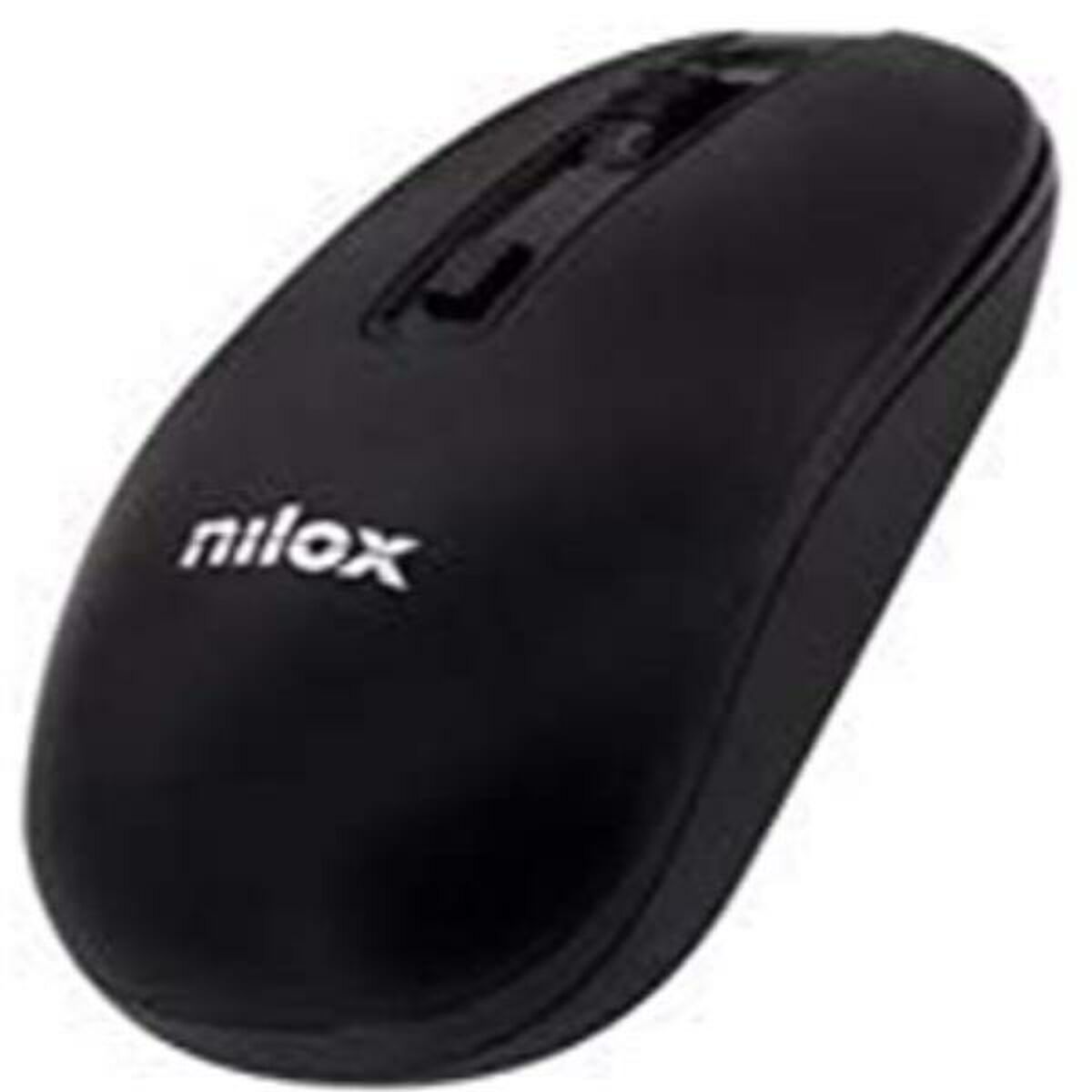 Schnurlose Mouse Nilox NXMOWI2001 1000 DPI Schwarz