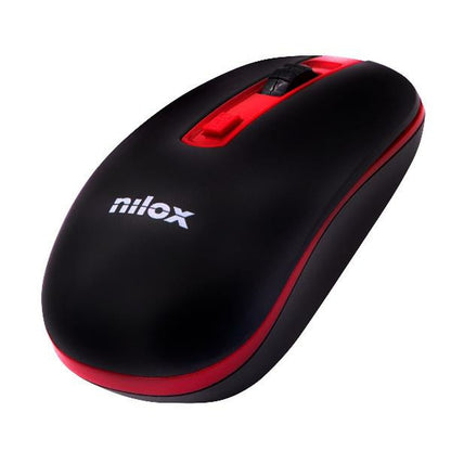 Schnurlose Mouse Nilox NXMOWI2002 1000 DPI Schwarz