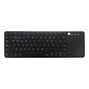 Keyboard with Touchpad CoolBox COO-TEW01-BK Spanish Black Spanish Qwerty QWERTY