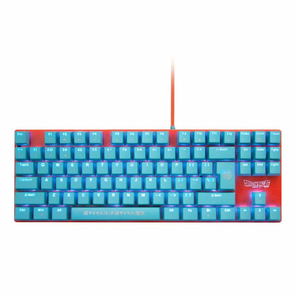 Clavier pour jeu FR-TEC DBPCKEYGO Bleu Espagnol Qwerty QWERTY