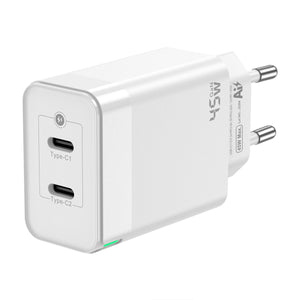 Wall Charger Aisens ASCH-45W2P005-W White