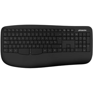 Clavier sans fil Phoenix K201 Noir Espagnol Qwerty