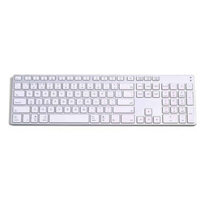 Tastatur Subblim SUB-KB-3ADE300 Bluetooth 3.0 350 mAh Qwerty Spanisch Silberfarben Spanisch