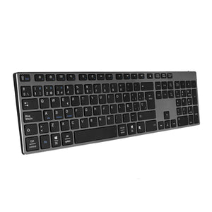 Drahtlose Tastatur Subblim SUB-KB-3ADE301 Bluetooth 3.0 Grau