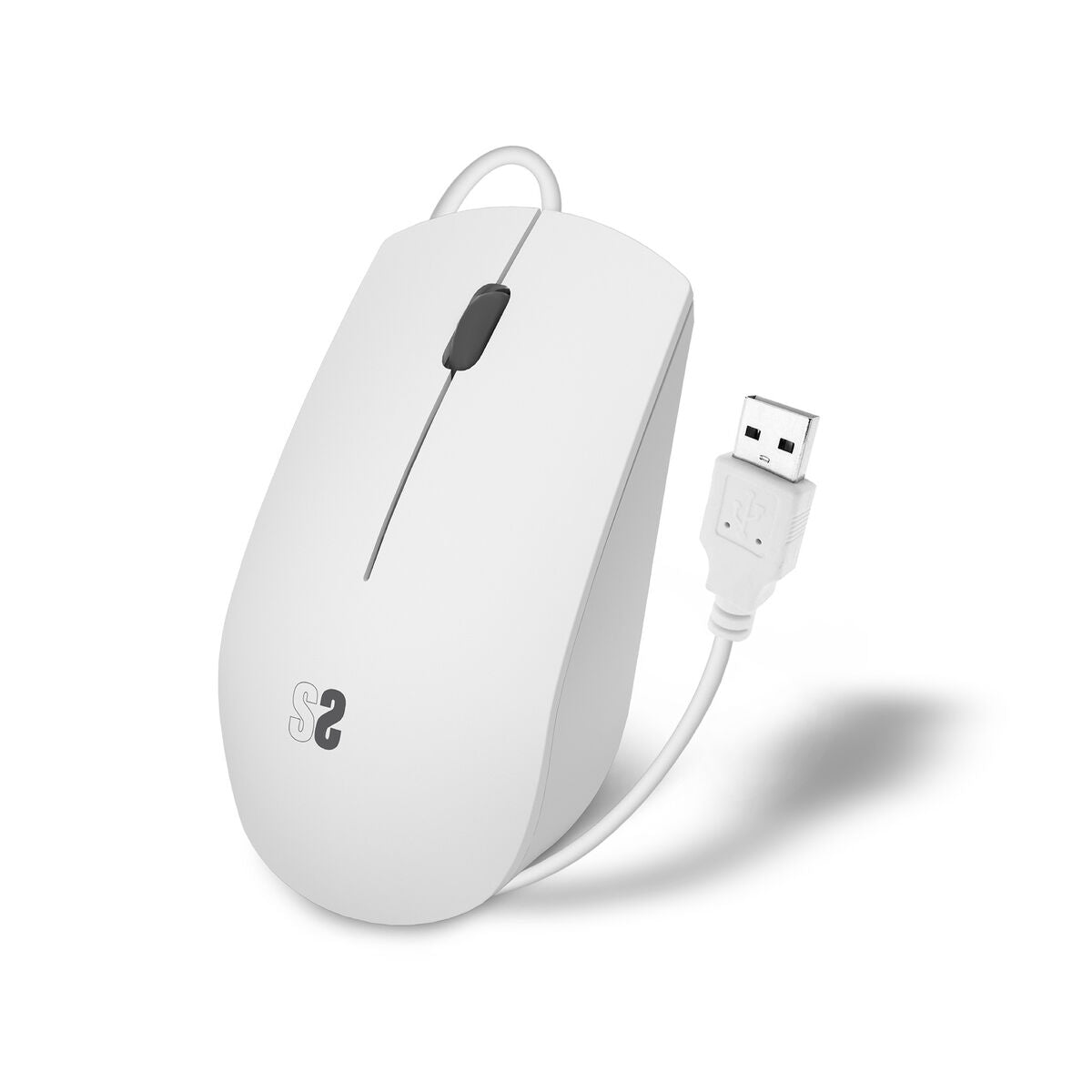 Souris Subblim SUBMOB2BS002 Blanc 1200 DPI