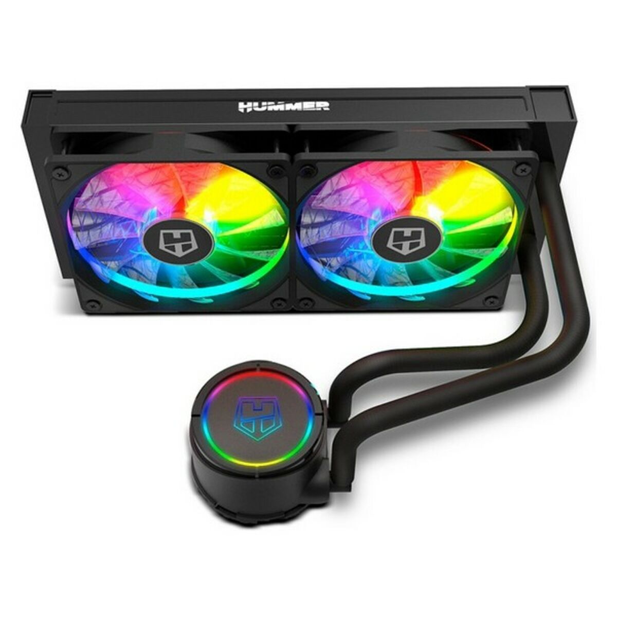 Kit de Réfrigération Nox NXHUMMERH240ARGB RGB