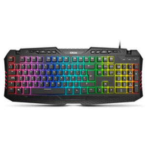 Clavier pour jeu Krom Kyra USB RGB Espagnol Qwerty