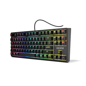 Clavier OZONE Jeux RGB Noir