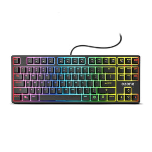 Clavier OZONE Jeux RGB Noir