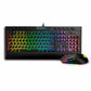 Keyboard with Gaming Mouse Krom Kalyos RGB Black