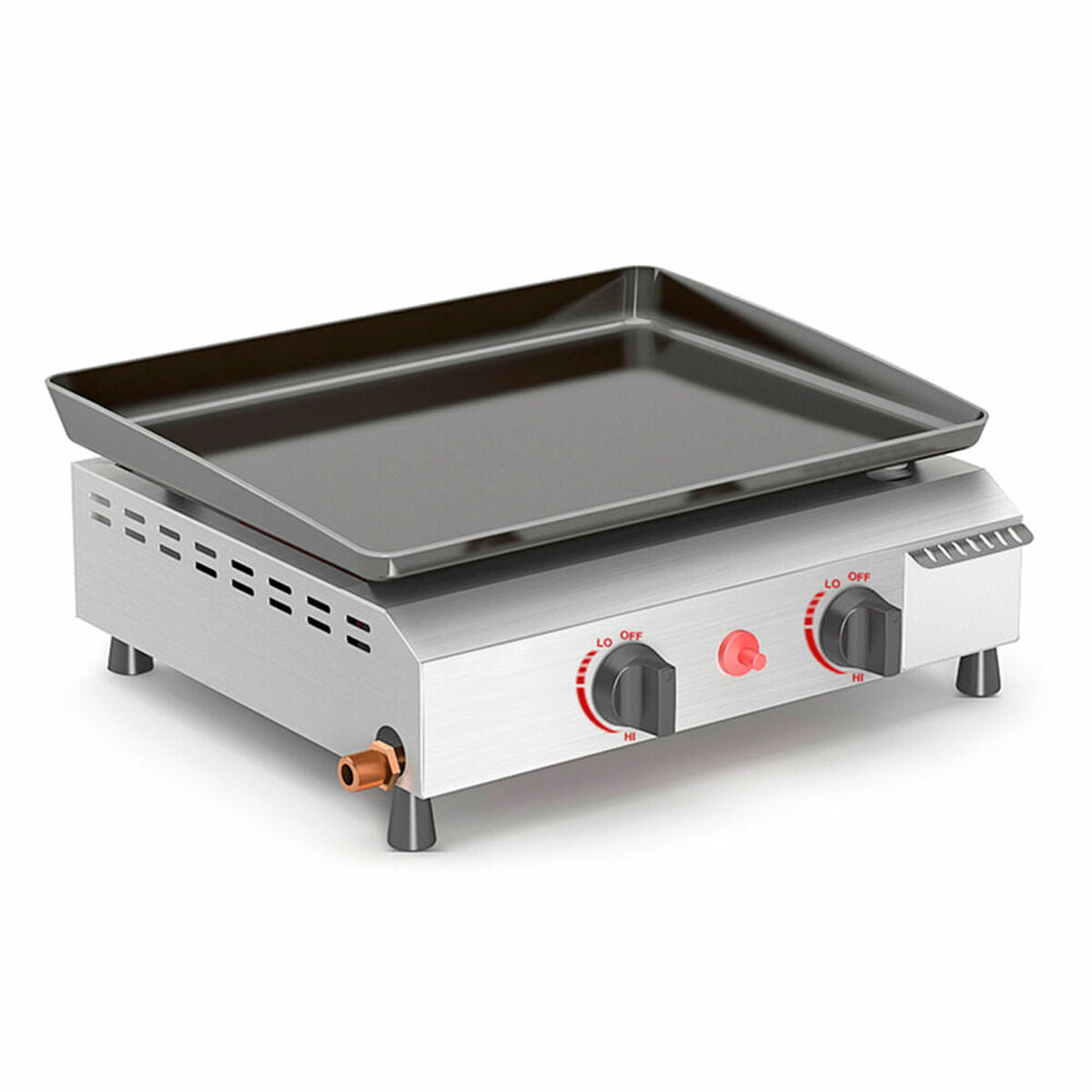 Grillplatte Vitrokitchen PG220IB Bunt (47,5 x 44 x 25 cm)