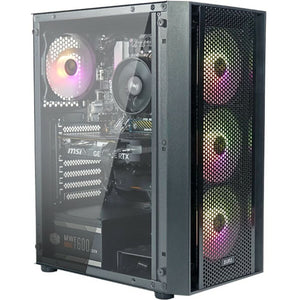 Desktop PC CoolPC PUMA Nvidia Geforce RTX 4060 AMD Ryzen 5 AMD Ryzen 5 5500U 16 GB RAM 500 GB SSD