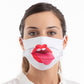 Masque en tissu hygiénique réutilisable Tongue Luanvi Taille M Pack de 3 unités