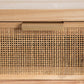 TV-Möbel HONEY natürlich Paulonia-Holz Holz MDF 110 x 50 x 45 cm