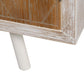 Meubles de télévision COUNTRY 150 x 35 x 53,5 cm Naturel Blanc Bois d'épicéa Bois MDF