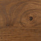 TV-Möbel 118 x 36 x 55 cm natürlich Schwarz Holz Eisen
