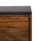 TV furniture ABNER Brown Black Iron Mango wood 140 x 40 x 50 cm